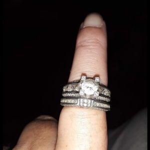 925 Sterling silver engagement rings